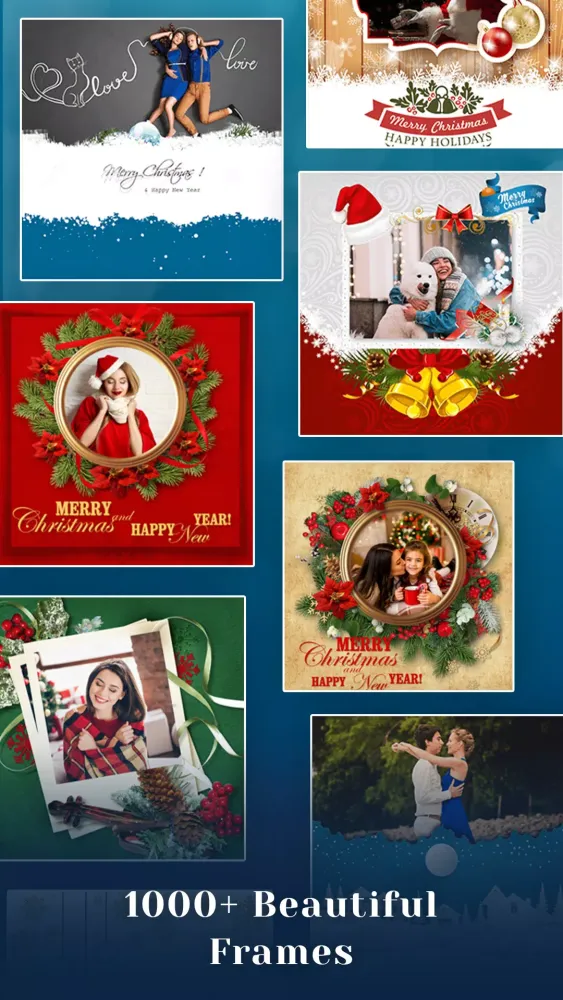 Christmas Photo Editor Screenshots