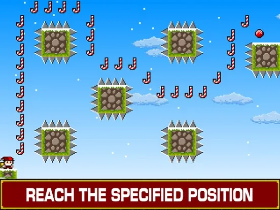 Ảnh chụp màn hình của Santa Jump! Adventure iPad 