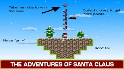 Ảnh chụp màn hình của Santa Jump! Adventure