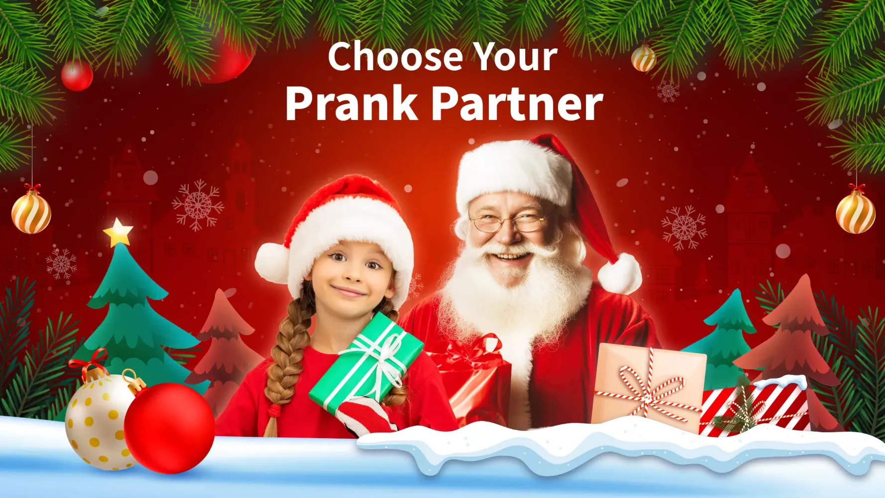 Tangkapan skrin Call Santa Claus - Prank Call