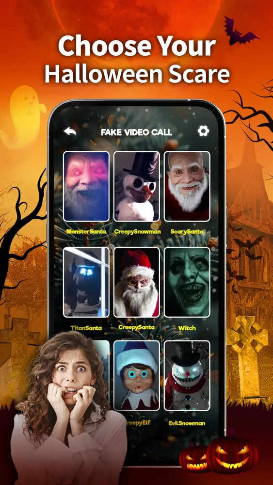 Tangkapan skrin Call Santa Claus - Prank Call