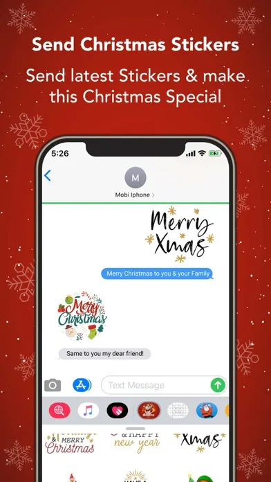 JoyStix: Cute Xmas Stickers! Screenshots