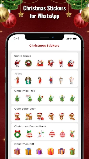 Christmas Stickers - WASticker Screenshots