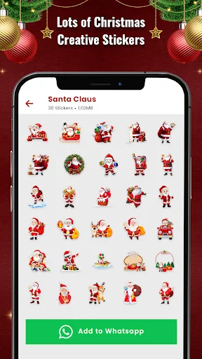 Christmas Stickers - WASticker Screenshots