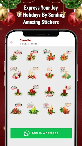 Christmas Stickers - WASticker Screenshots