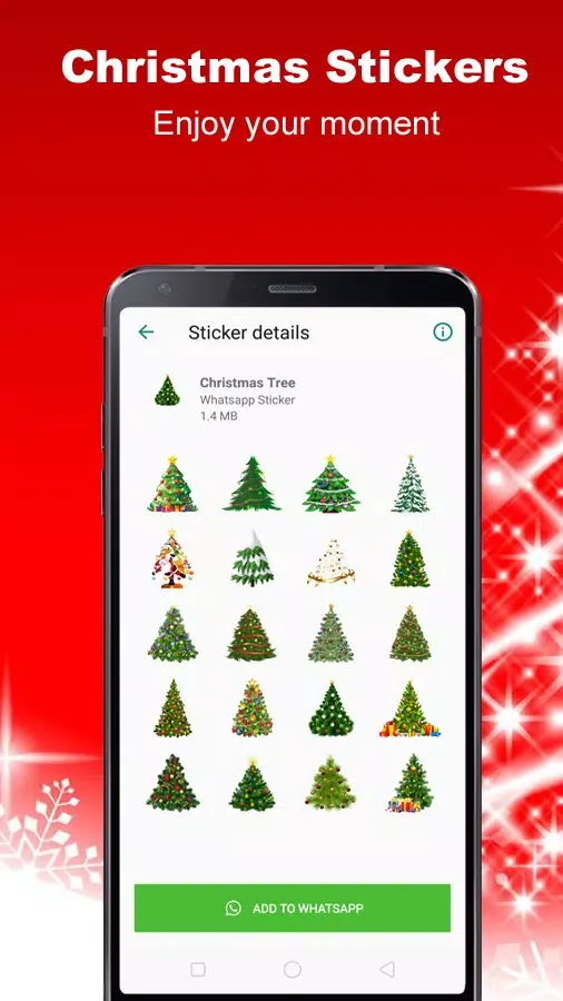 Christmas Stickers WAStickers स्क्रीनशॉट
