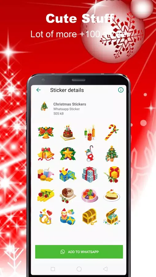Christmas Stickers WAStickers स्क्रीनशॉट