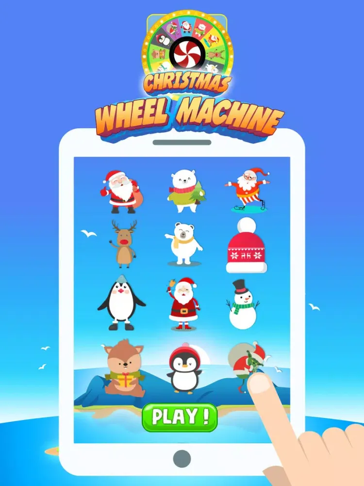 Christmas Wheel Surprise Eggs iPad  スクリーンショット