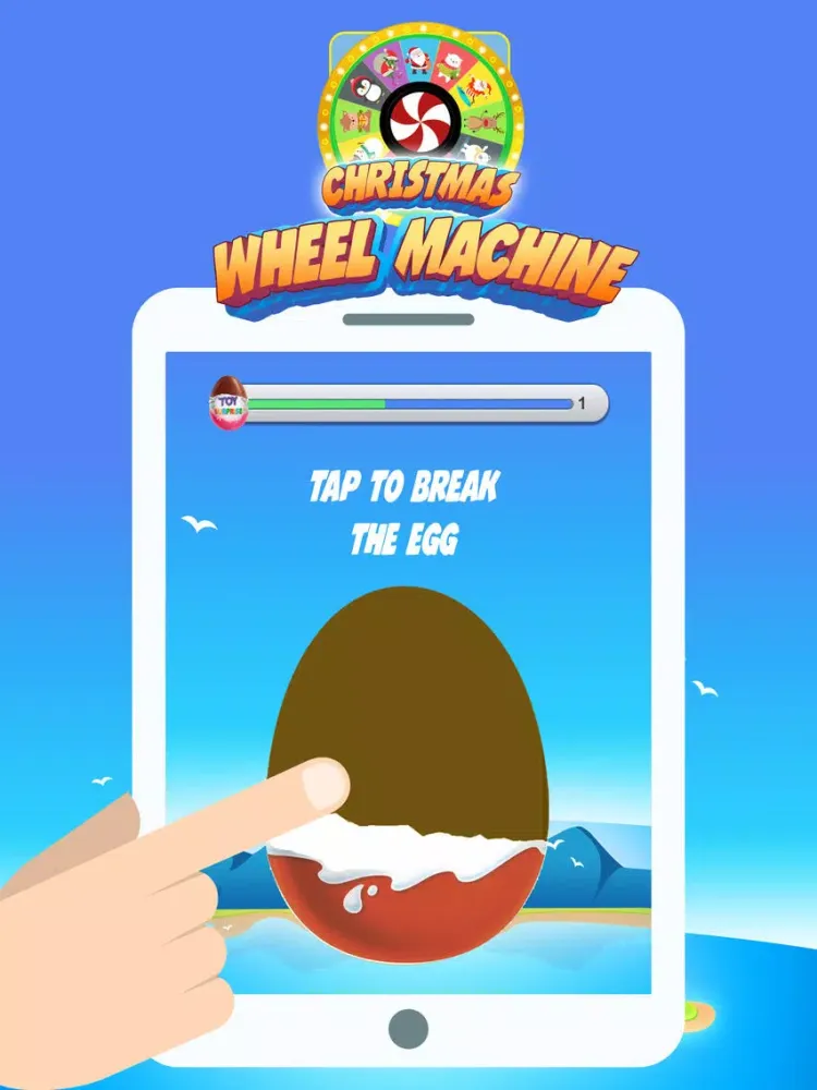 Christmas Wheel Surprise Eggs iPad  スクリーンショット