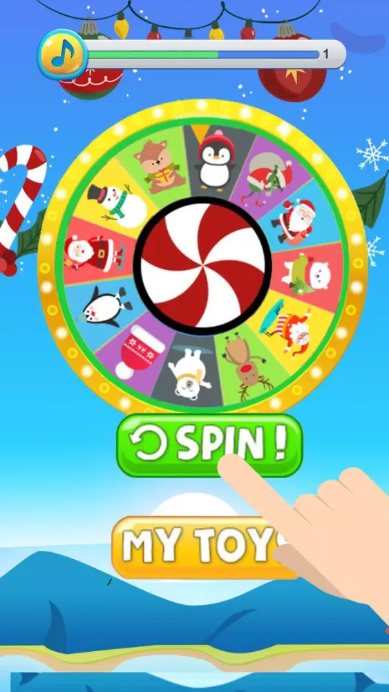 Christmas Wheel Surprise Eggs スクリーンショット