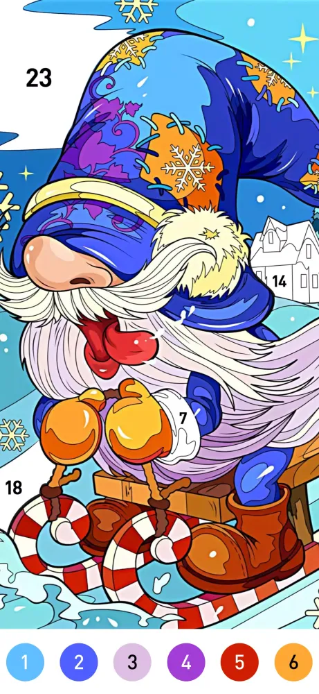 Christmas Winter Coloring Book应用截图