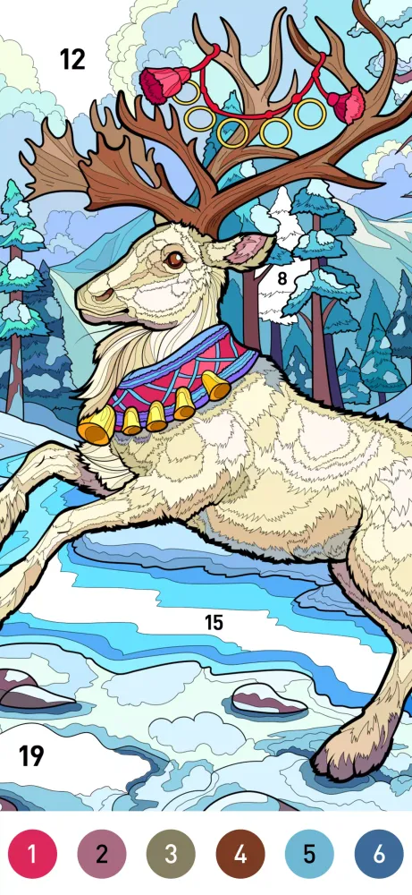 Christmas Winter Coloring Book应用截图