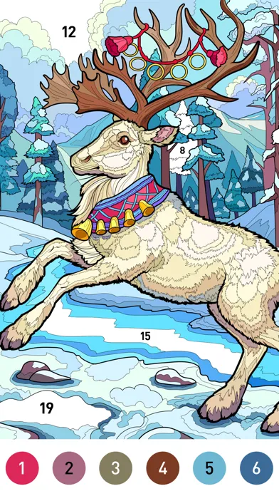 صور Christmas Winter Coloring Book
