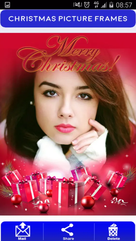 Ảnh chụp màn hình của Christmas Picture Frames 2017