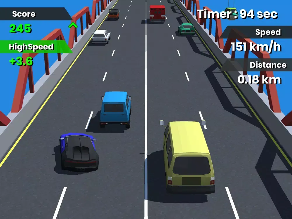 Capturas de tela do City Race-Race Traffic Highway iPad 