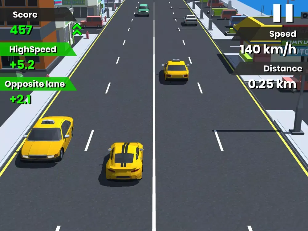 Capturas de tela do City Race-Race Traffic Highway iPad 