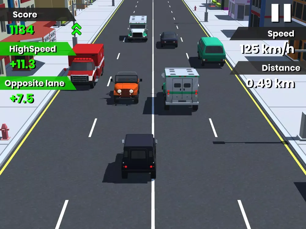 Capturas de tela do City Race-Race Traffic Highway iPad 