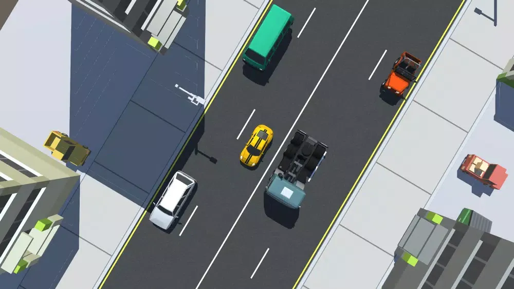 Capturas de tela do City Race-Race Traffic Highway