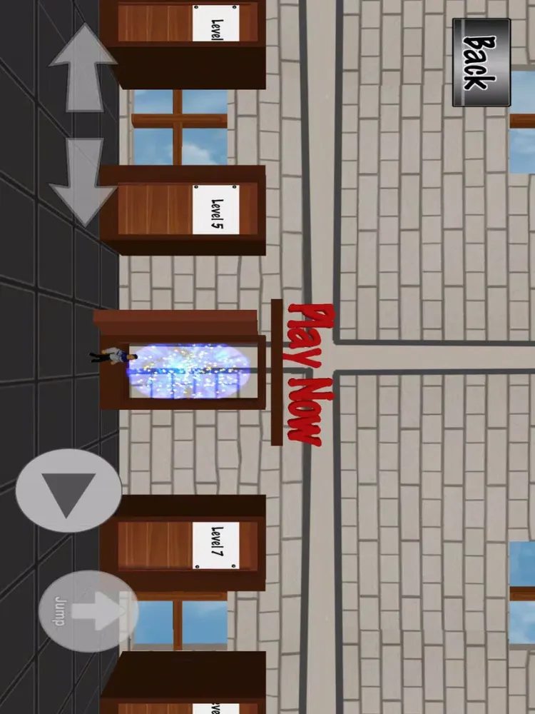 Capturas de tela do Random Platform Runner iPad 