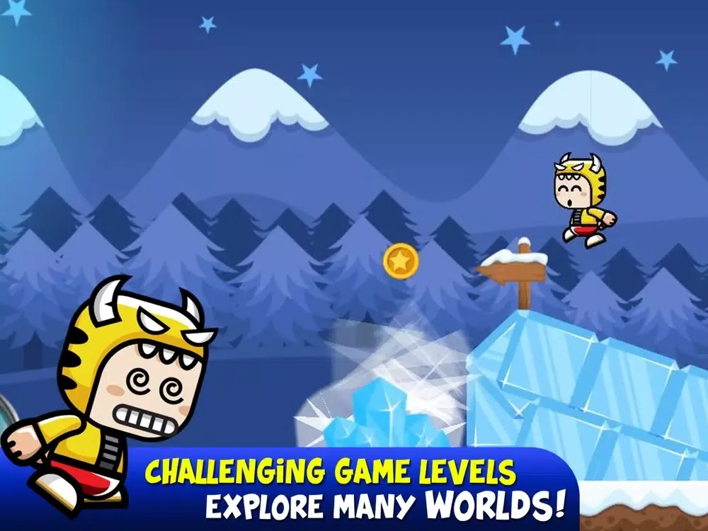 Capturas de tela do Johnny Running Adventure iPad 