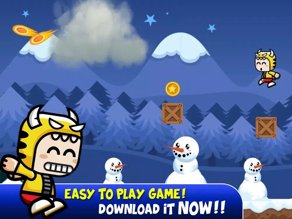 Capturas de tela do Johnny Running Adventure iPad 