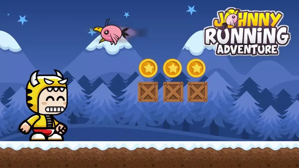 Capturas de tela do Johnny Running Adventure