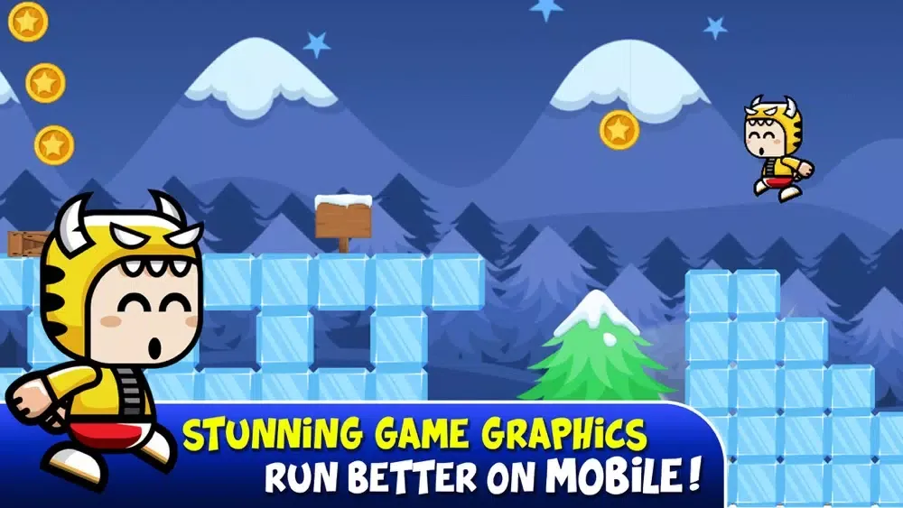 Capturas de tela do Johnny Running Adventure