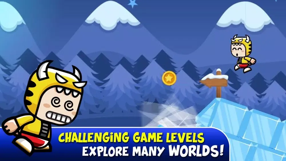 Capturas de tela do Johnny Running Adventure