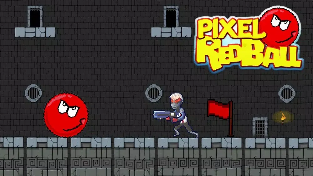 Pixel Red Ball Adventure Screenshots