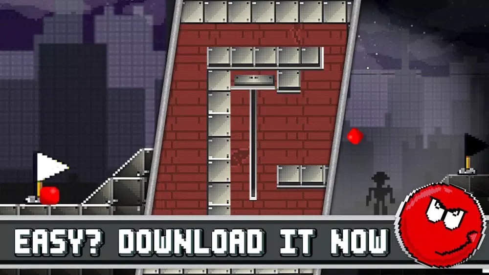 Pixel Red Ball Adventure Screenshots