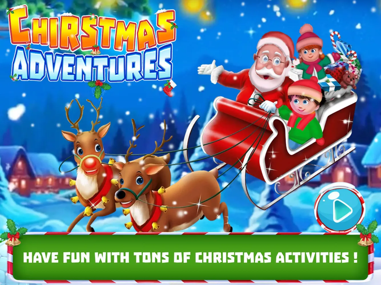 Capturas de pantalla de Santa's Christmas Adventure! Winter Holiday Spirit