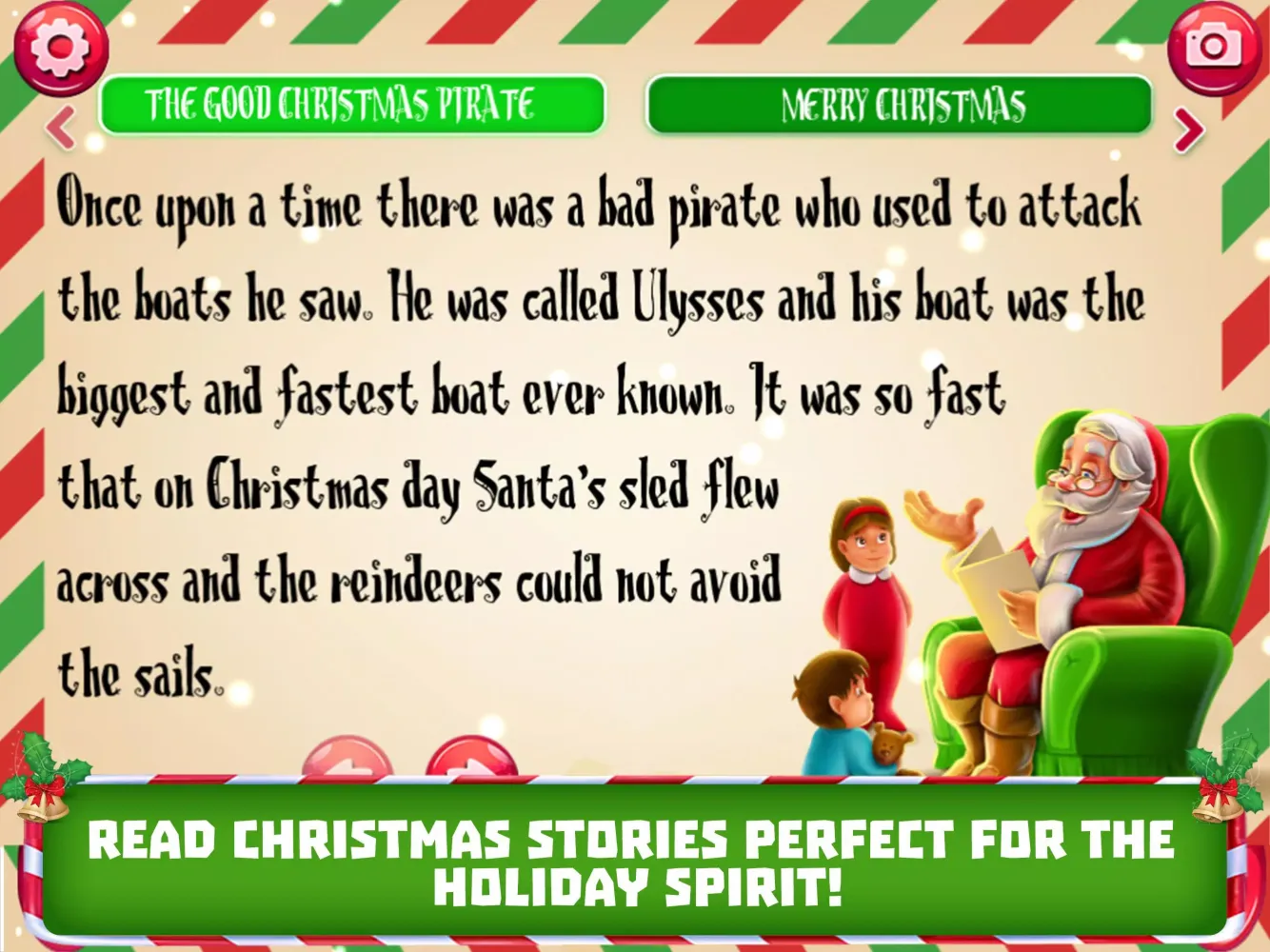 Capturas de pantalla de Santa's Christmas Adventure! Winter Holiday Spirit