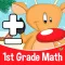 1st grade math games - for learning with santa claus