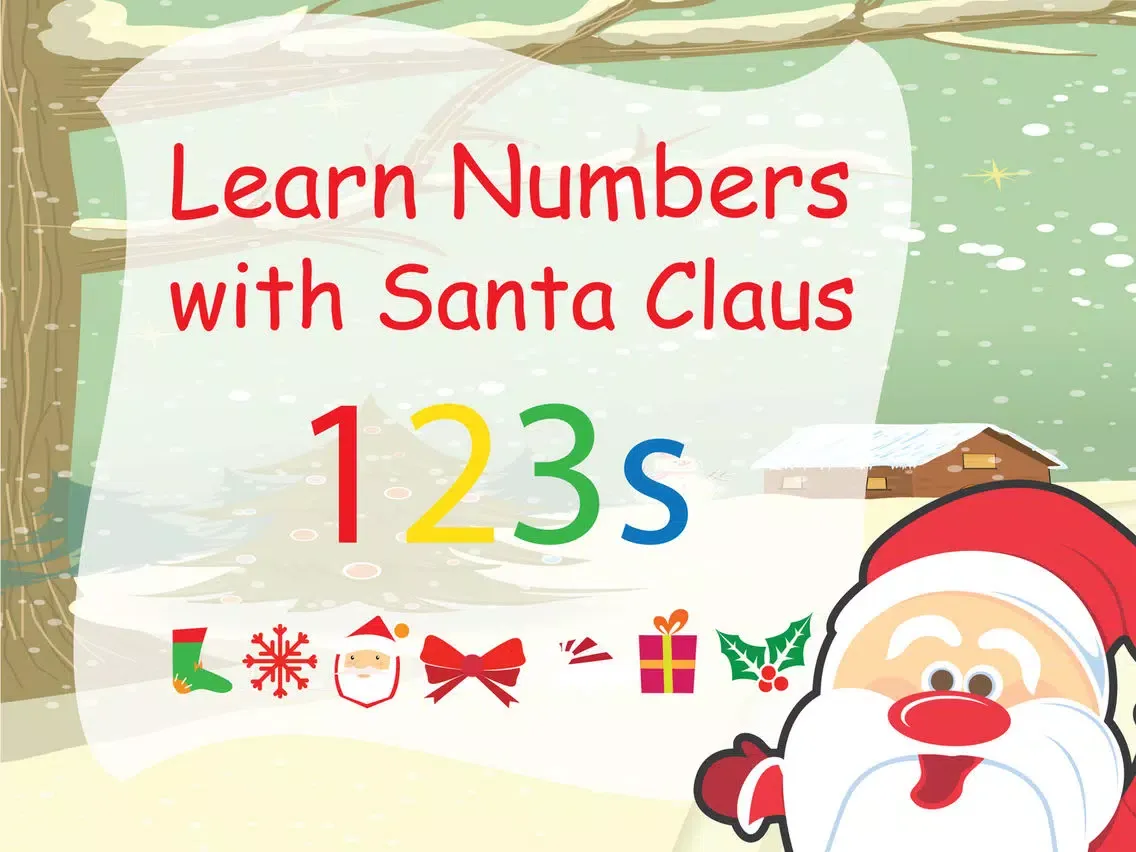 Tangkapan skrin Kindergarten Smart Math - Christmas Number Games for Kids iPad 