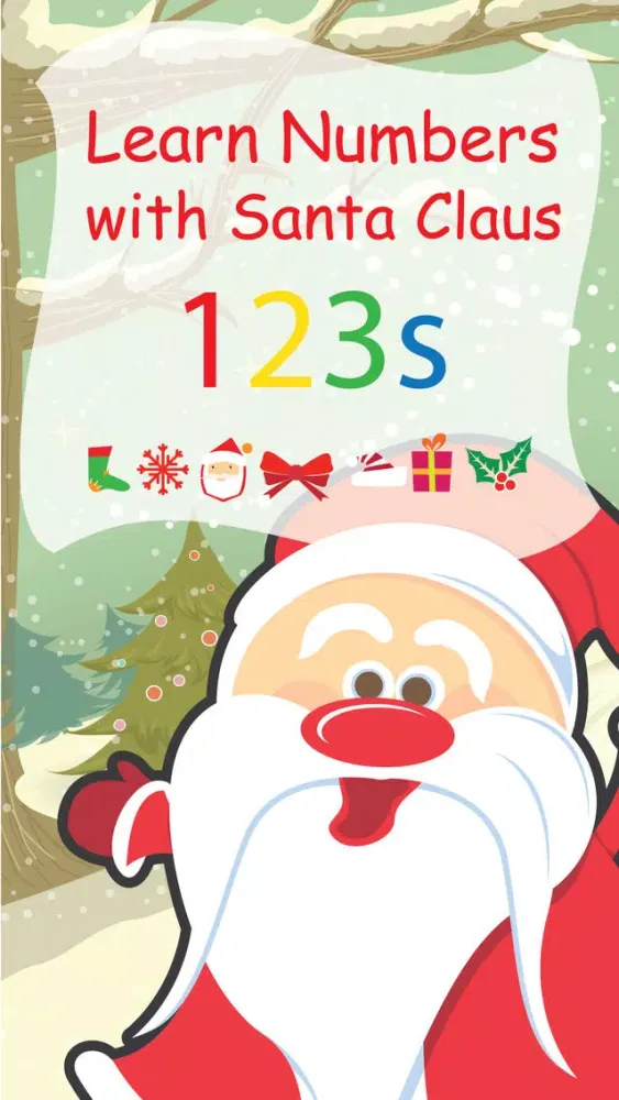 Tangkapan skrin Kindergarten Smart Math - Christmas Number Games for Kids