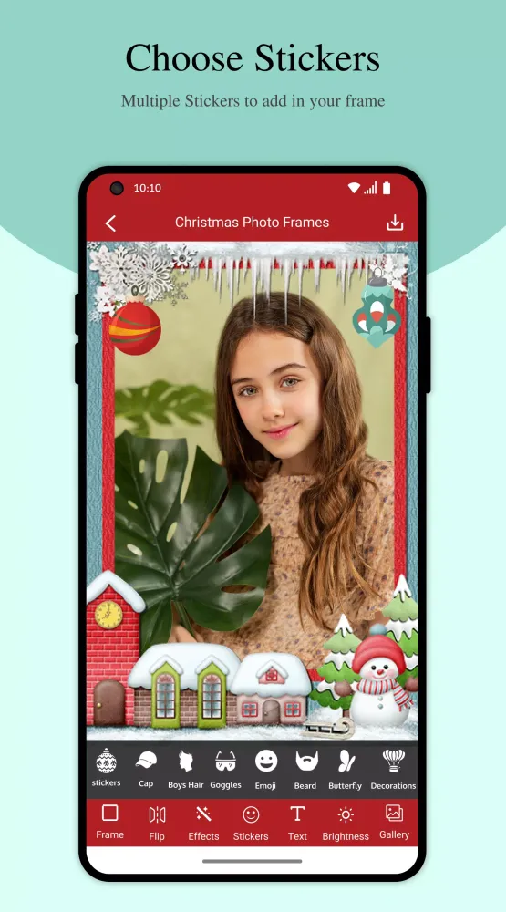 Christmas Photo Frame -Montage Screenshots