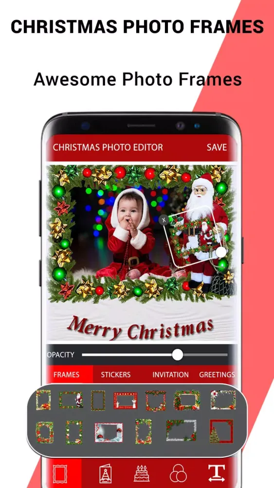 Christmas Photo Frames 2018 Christmas Photo Editor Screenshots