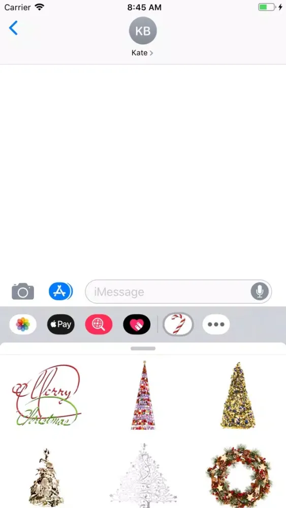 ภาพหน้าจอของ Cute Christmas Time Stickers