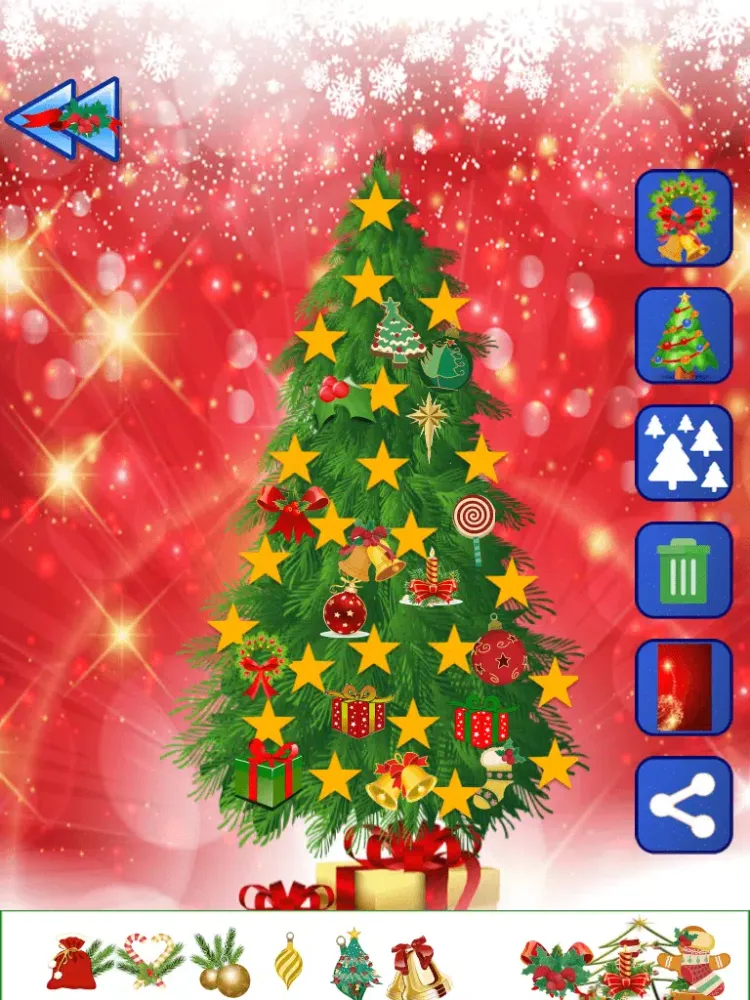 Скриншоты Christmas Tree Decoration - Free Holiday Game For toddler iPad 