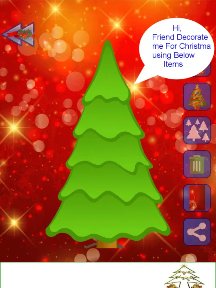 Скриншоты Christmas Tree Decoration - Free Holiday Game For toddler iPad 