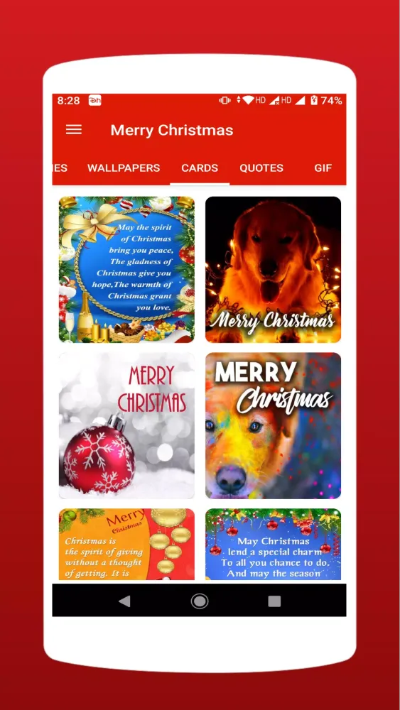 Christmas Cards & Wishes Screenshots