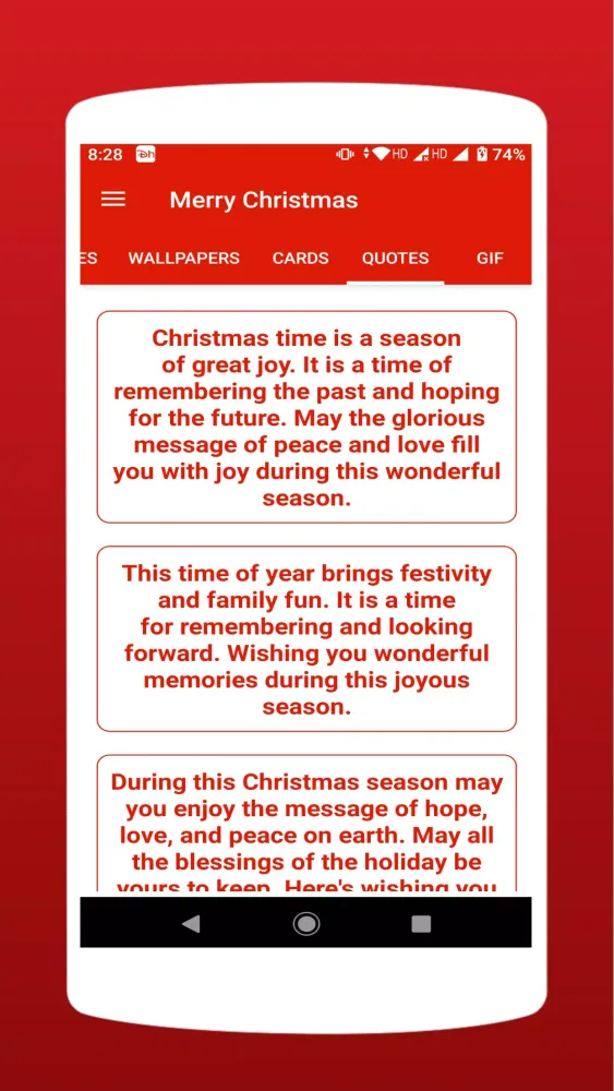 Christmas Cards & Wishes Screenshots