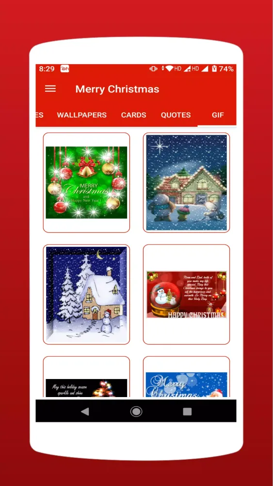 Christmas Cards & Wishes Screenshots
