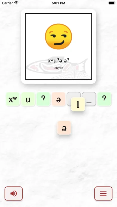 Nisqually Spelling سکرین شاٹس