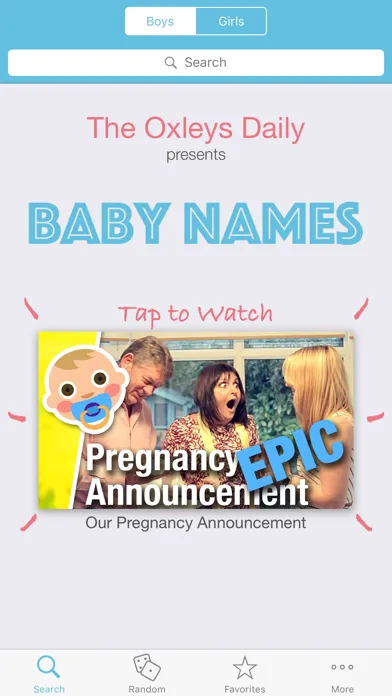 Pip : The Baby Name App スクリーンショット