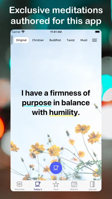 Today's Meditation-Calm Stress Screenshots