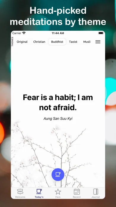Today's Meditation-Calm Stress Screenshots