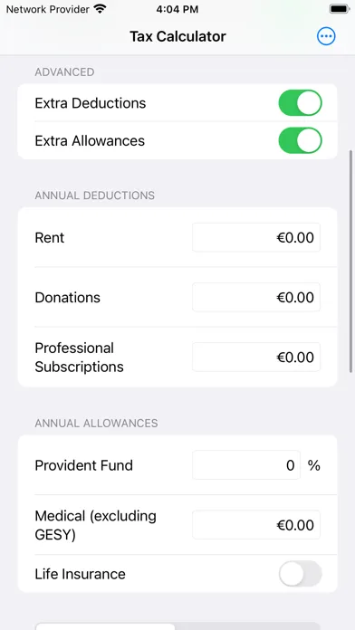 Cyprus Tax Calculator スクリーンショット