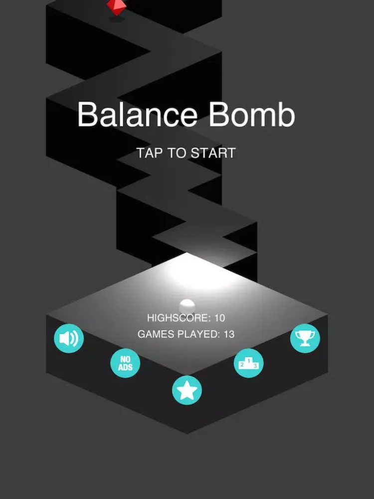 Balance Bomb- Zigzag Your Way And Rush To Boom Drive iPad 應用截圖