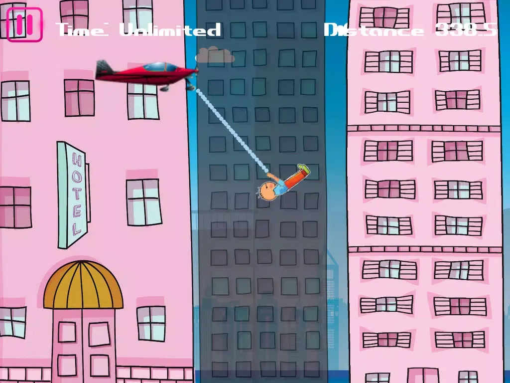 Capturas de tela do Doodle Fly - Jump The Rope To Cut The Sprint 'n' Make Them Happy! iPad 